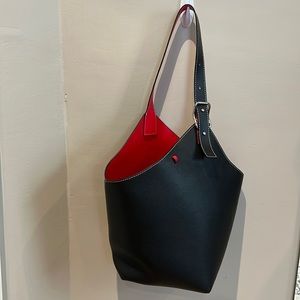 MDBM Cholet medium two tone bucket purse